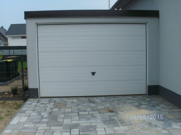 Garage fertiggestellt